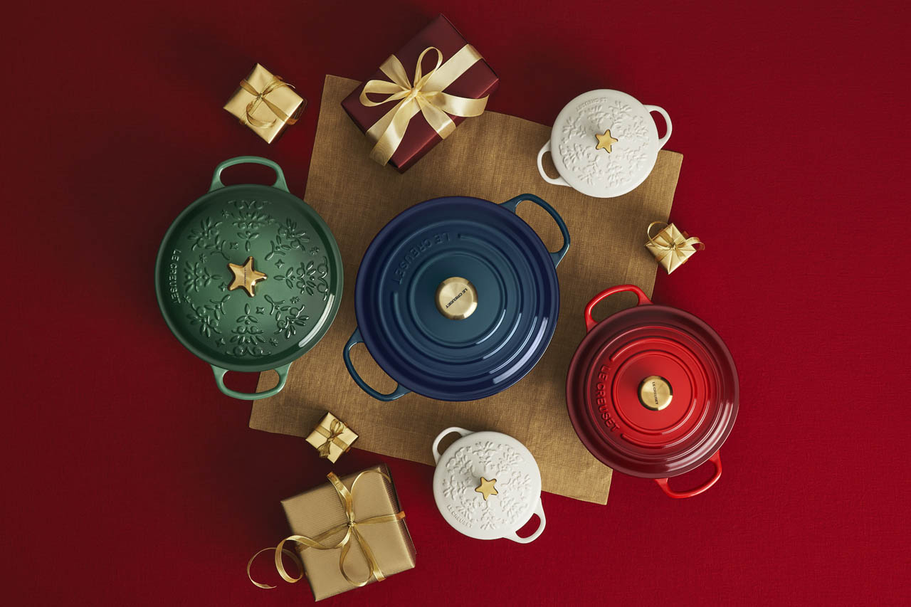 Le Creuset Noel Collection Holiday Tree Round Dutch Oven - Artichaut
