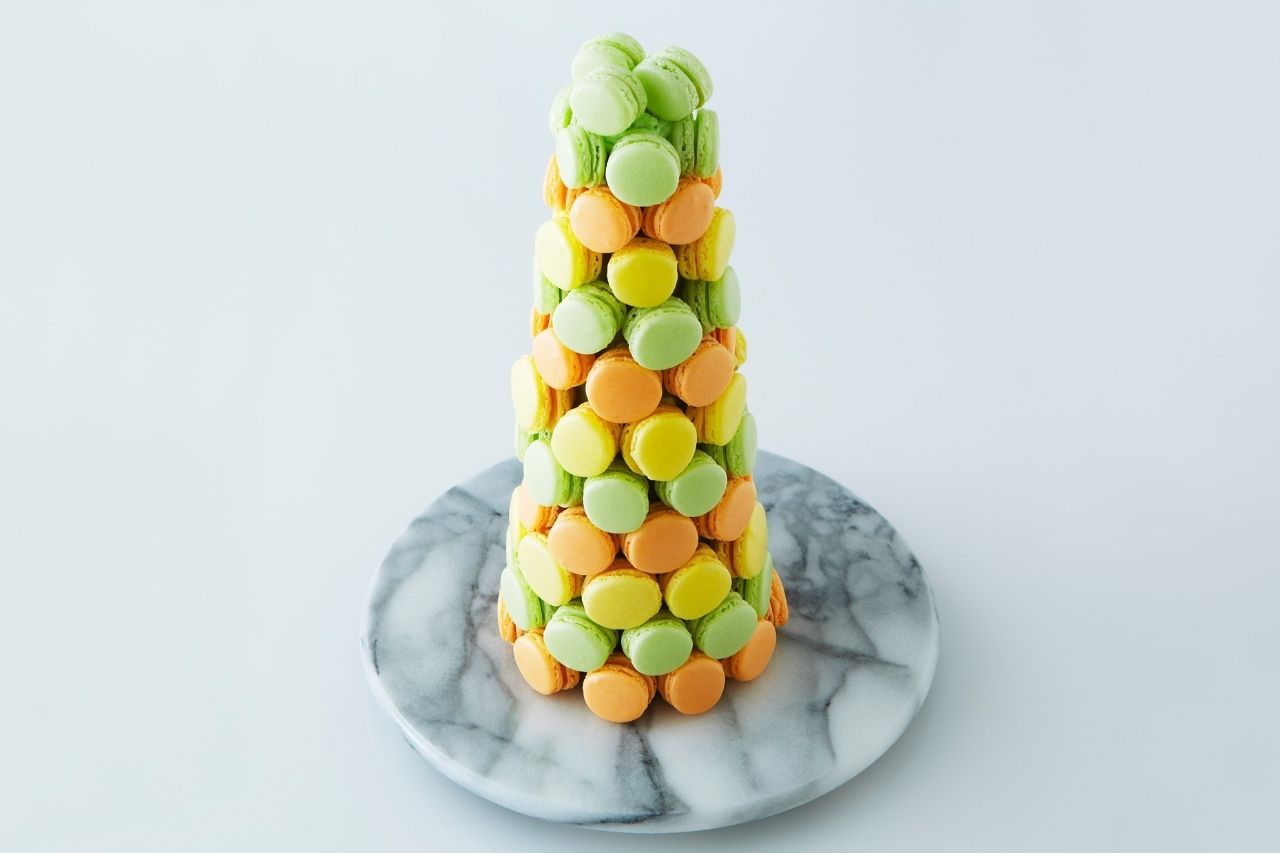 Macaron Tower Foam Cone - Extra Large