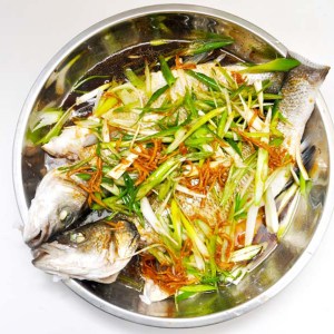 Chinese Ginger-Soy Sea Bass
