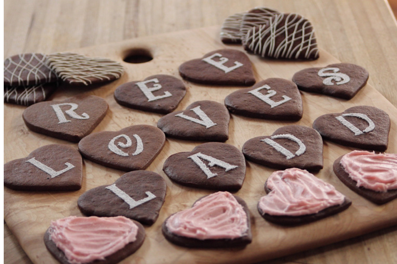 Chocolate Message Cookies