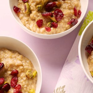 Slow Cooker Whole-Grain Breakfast Porridge