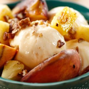 Grilled Peaches and Pineapple