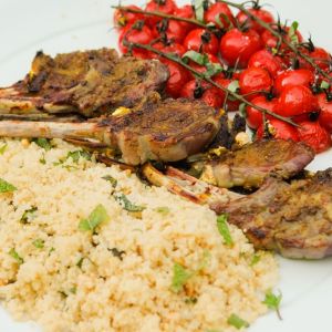 Moroccan Grilled Lamb Chops