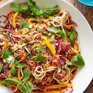 Lighter Asian-Inspired Noodle Salad