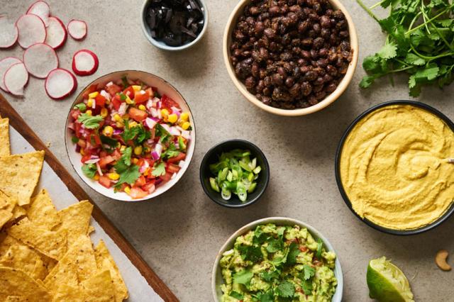 These Fully-Loaded Vegan Nachos Are The Ultimate Healthy Party Snack