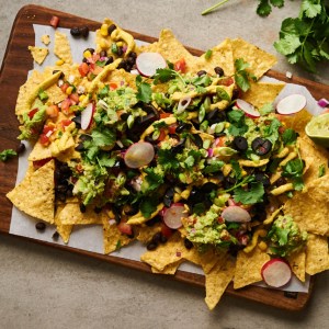 These Fully-Loaded Vegan Nachos are the Ultimate Healthy Party Snack