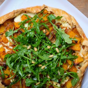 This Butternut Squash and Goat Cheese Galette is the Perfect Meatless Main