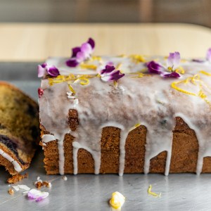 This Berry, Lemon & Tahini Pound Cake is Summer in Dessert Form