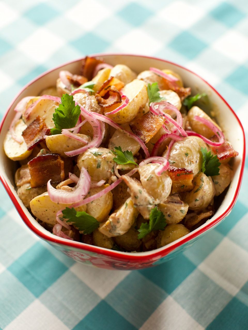 Ree Drummond's BBQ Potato Salad, as seen on The Pioneer Woman.