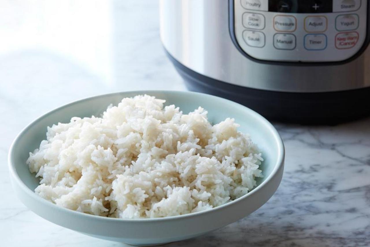 Instant Pot Steamed Rice