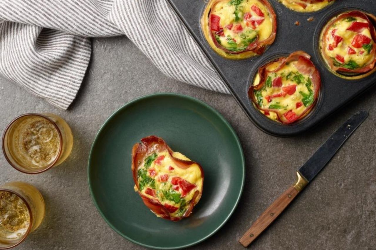 Food Network Kitchen's Keto Egg Cups.