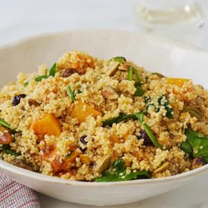 Quinoa with Roasted Butternut Squash