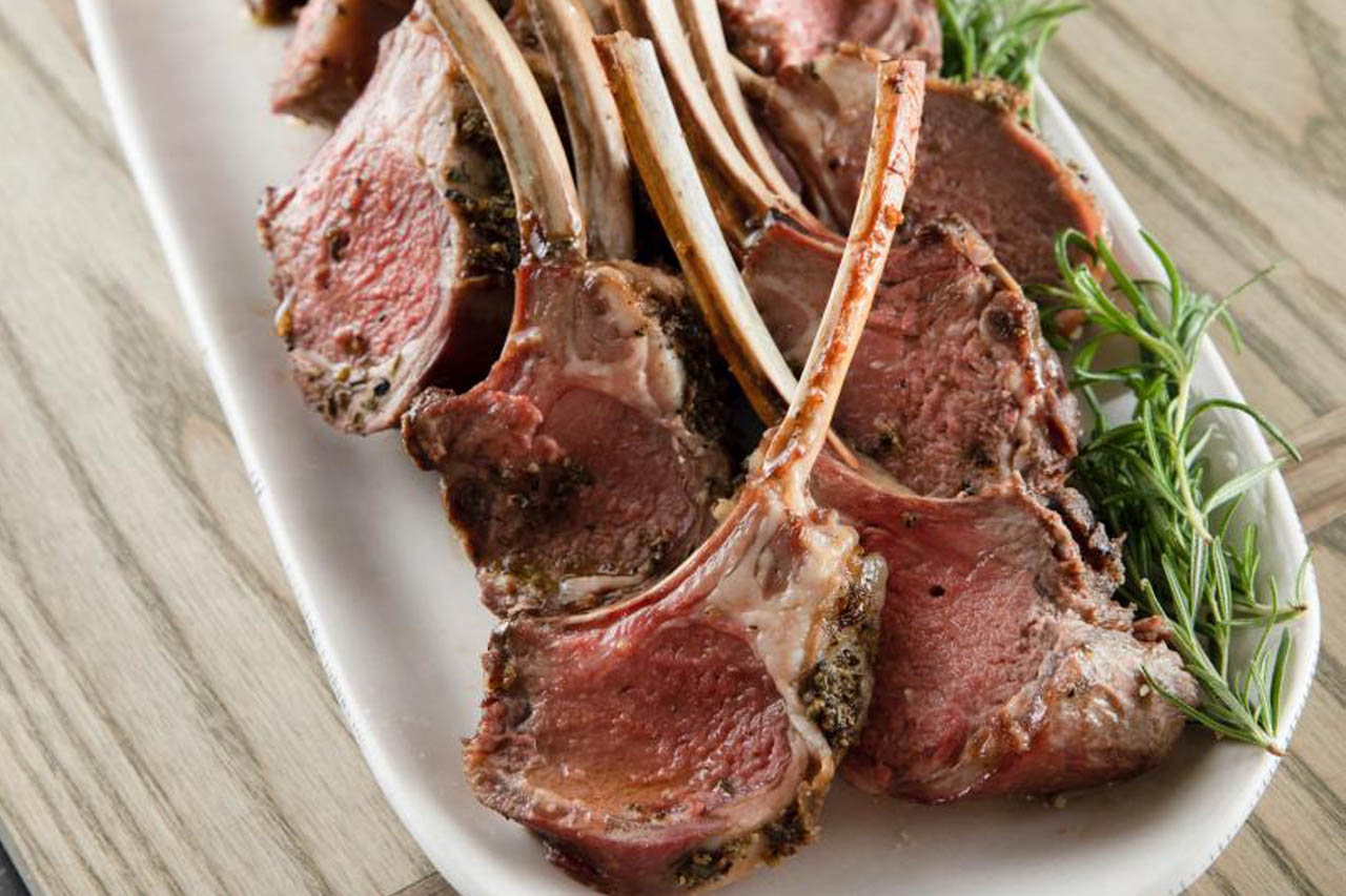 Best Rosemary Rack Of Lamb With Easy Tzatziki Recipes Barefoot