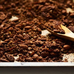 This Chocolate Tahini Coffee Granola Will Make You a Morning Person