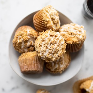 The Whole Family Will Jump Right out of Bed for These Cinnamon Streusel Muffins