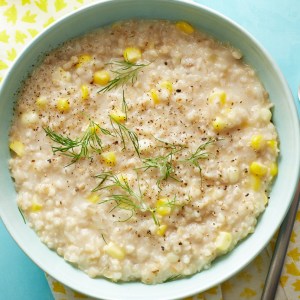 Corn-and-Oat Risotto