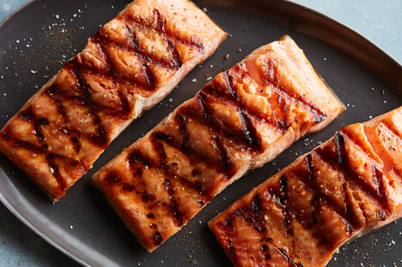 Indoor-Grilled Salmon