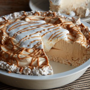 No-Bake Peanut Butter Fluff Pie