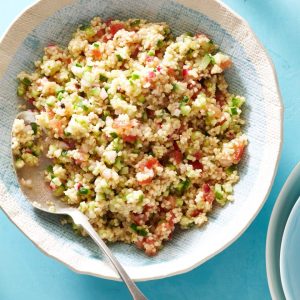 Toasted Millet Tabbouleh