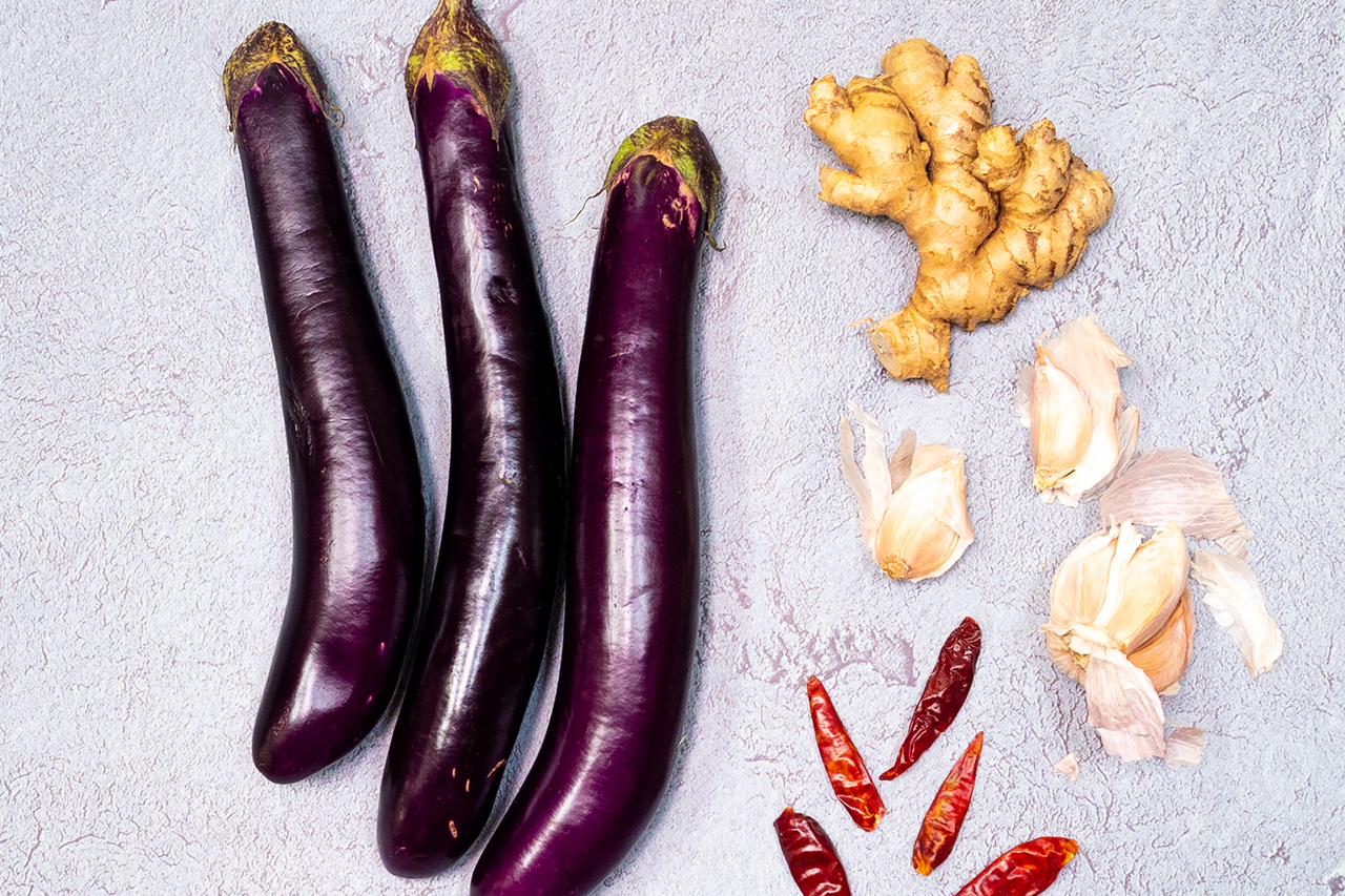 Forget Takeout And Make This Easy Chinese Stir Fried Eggplant For   Eggplant Mis En Place 