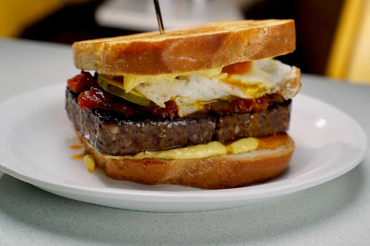 White Lily Diner's Meatloaf Sandwich
