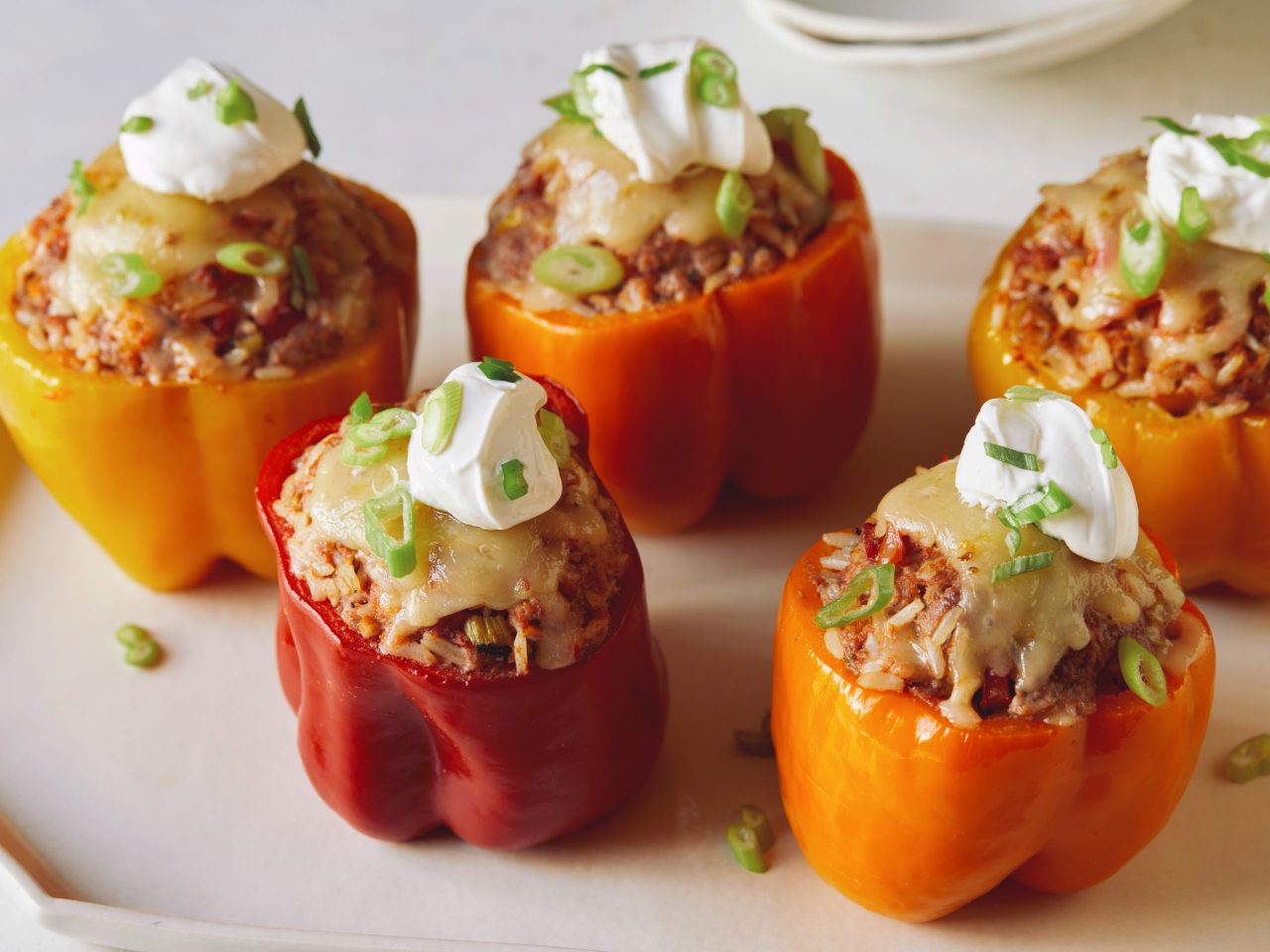 Food Network Kitchen's Slow Cooker Stuffed Peppers