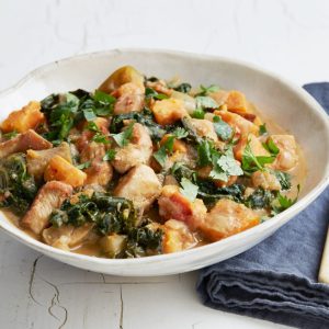Spicy African Chicken and Almond Stew