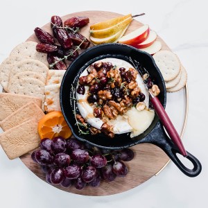 This Baked Brie With Nuts and Dried Fruit is the Perfect Holiday Appetizer (or Easy Dinner Idea!)