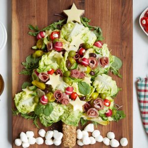 Christmas Tree Antipasto Salad