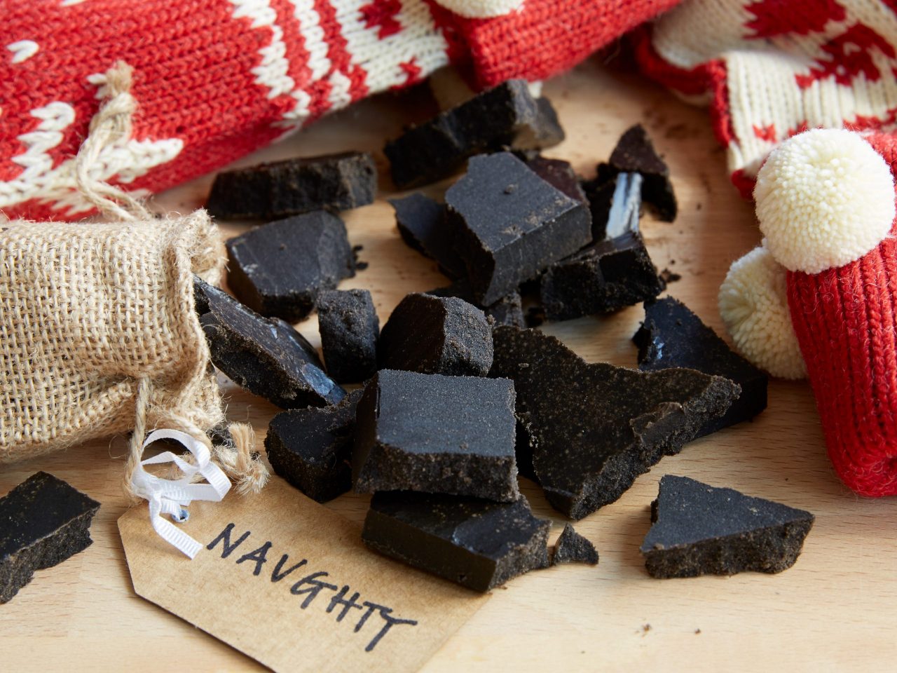 Food Network Kitchen's Christmas Coal Candy.