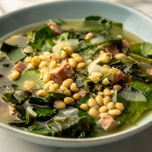 Ham and Collard Greens Star in This Tasty Soup From The Pioneer Woman