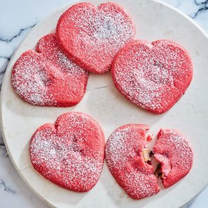 Valentine's Day Gooey Broken Heart Cookies