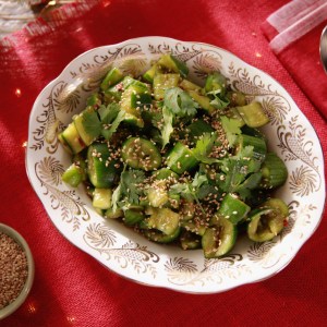 Smashed Chinese Cucumber Salad
