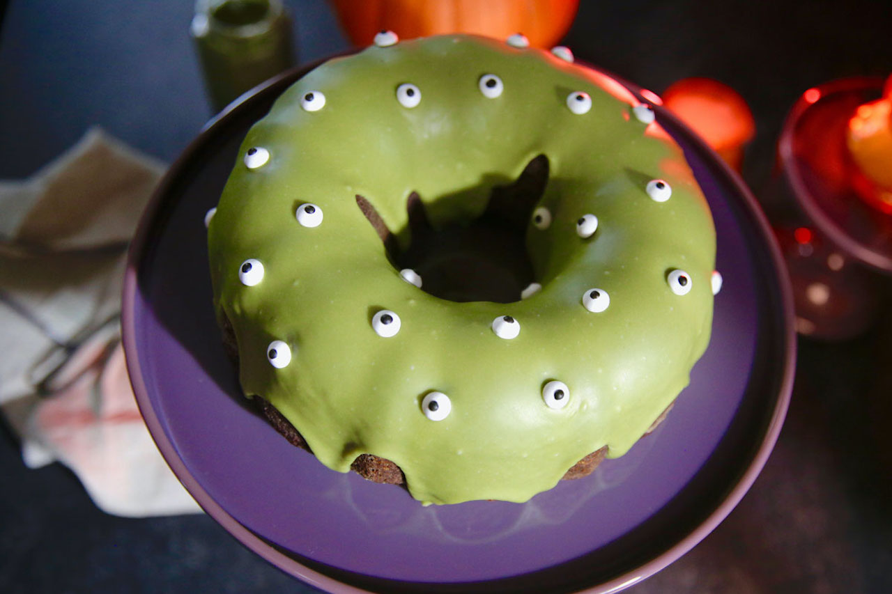 Molly Yeh's Matcha Monster Bundt Cake