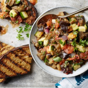 Food Network Kitchen's Grilled Ratatouille