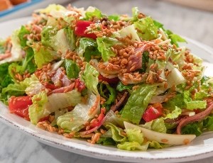 Crispy Orzo Salad