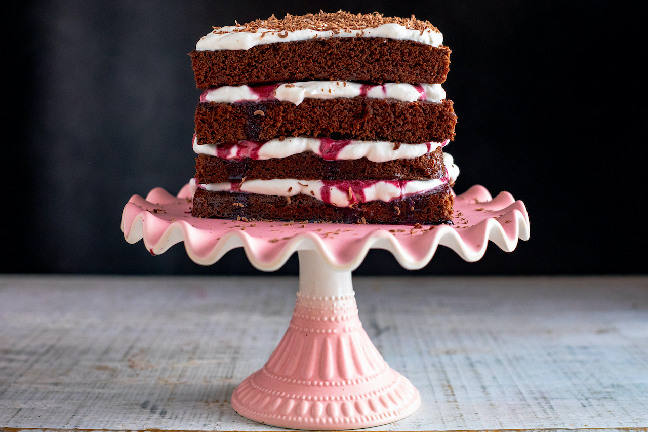 The Pioneer Woman's Black Forest Cake for Two