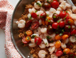 Healthy One-Skillet Shrimp and Quinoa