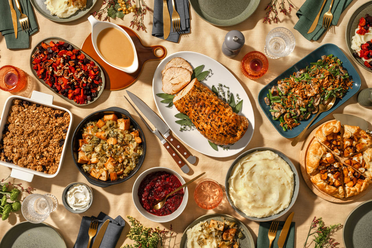 HelloFresh Thanksgiving meal kit