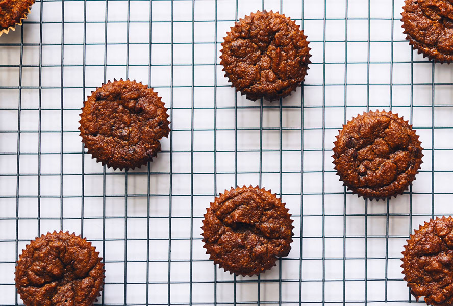 Paleo Pumpkin Chocolate Chip Muffins