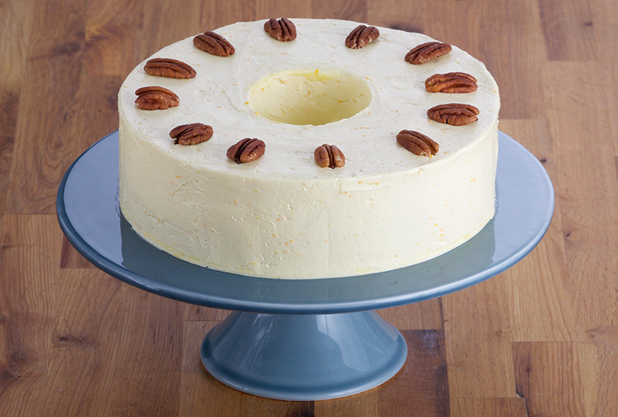 Pecan Torte with French Buttercream