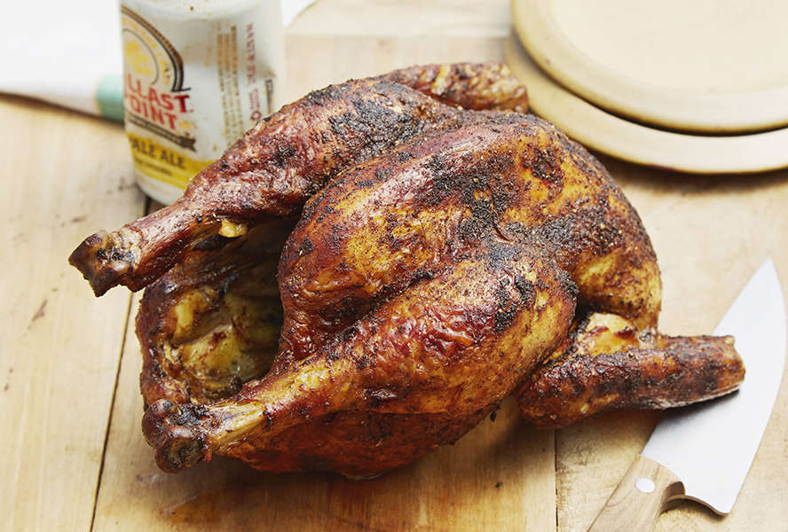 Bobby Flay's Beer Can Chicken