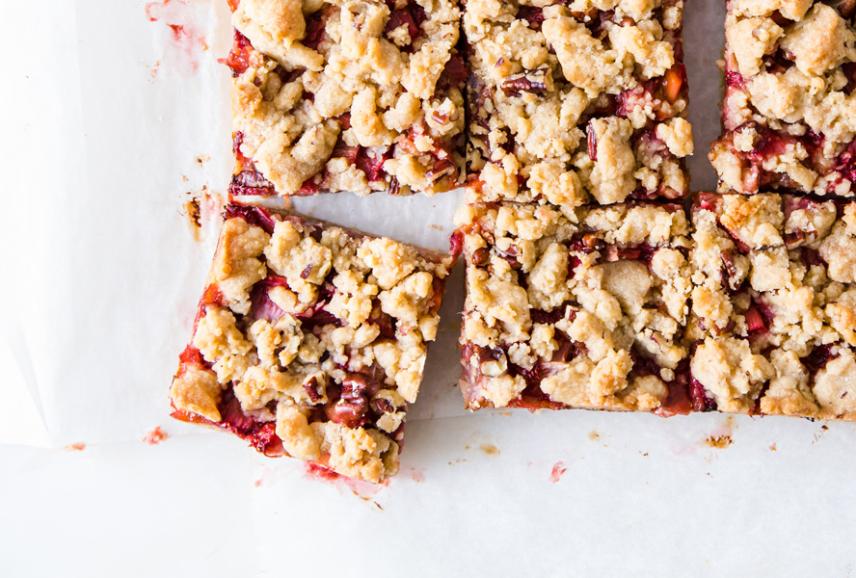 Strawberry Rhubarb Pie Bars Are A Taste Of Spring | Food Network Canada