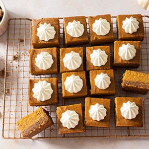 These Pumpkin Pie Squares With Candied Pecans is the Fall Dessert You've Been Craving
