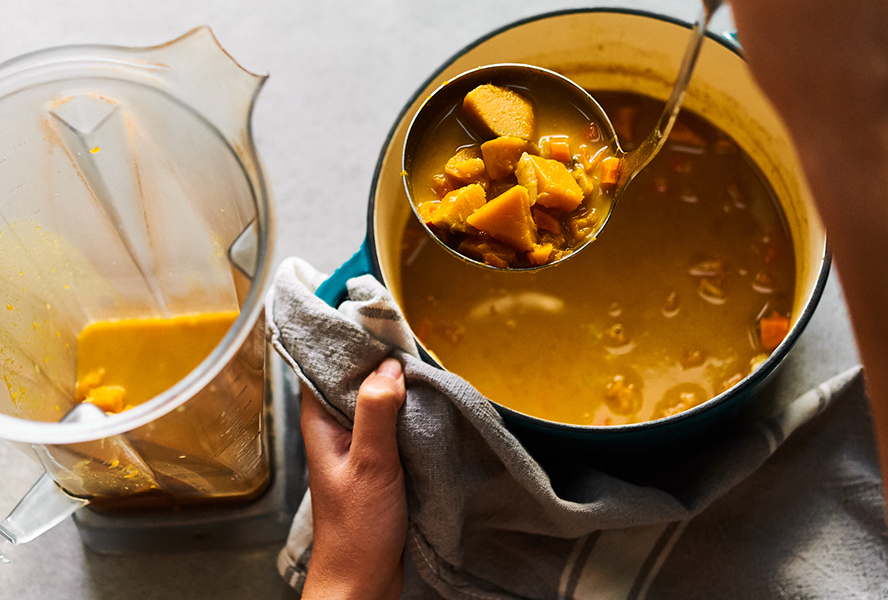 Immune Boosting Pumpkin Curry Soup - A Cultivated Living