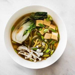 This Hearty 20-Minute Vegan Zucchini Ramen Noodle Soup Will Not Disappoint