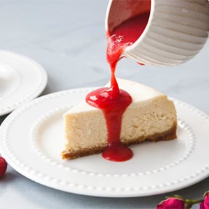 Rhubarb Raspberry Cheesecake Adds a Pop of Spring to Your Easter Table