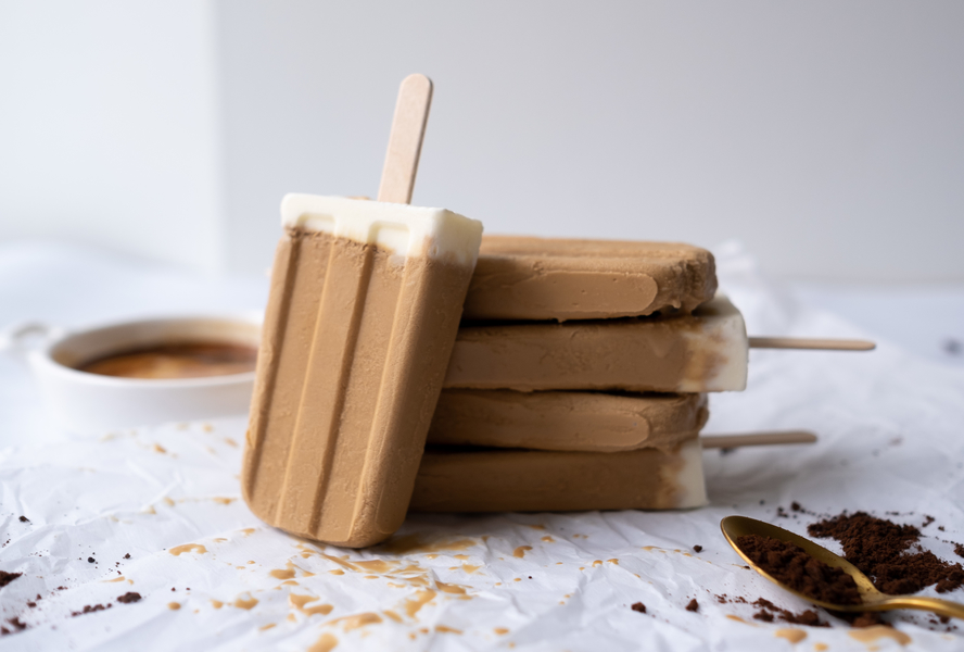 Vietnamese Iced Coffee Pops