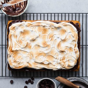 Pumpkin S’mores Sheet Cake is the Fall Dessert to Make This Season
