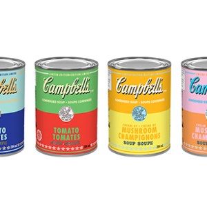 Campbell Canada Launches Limited Edition Andy Warhol-Inspired Soup Cans